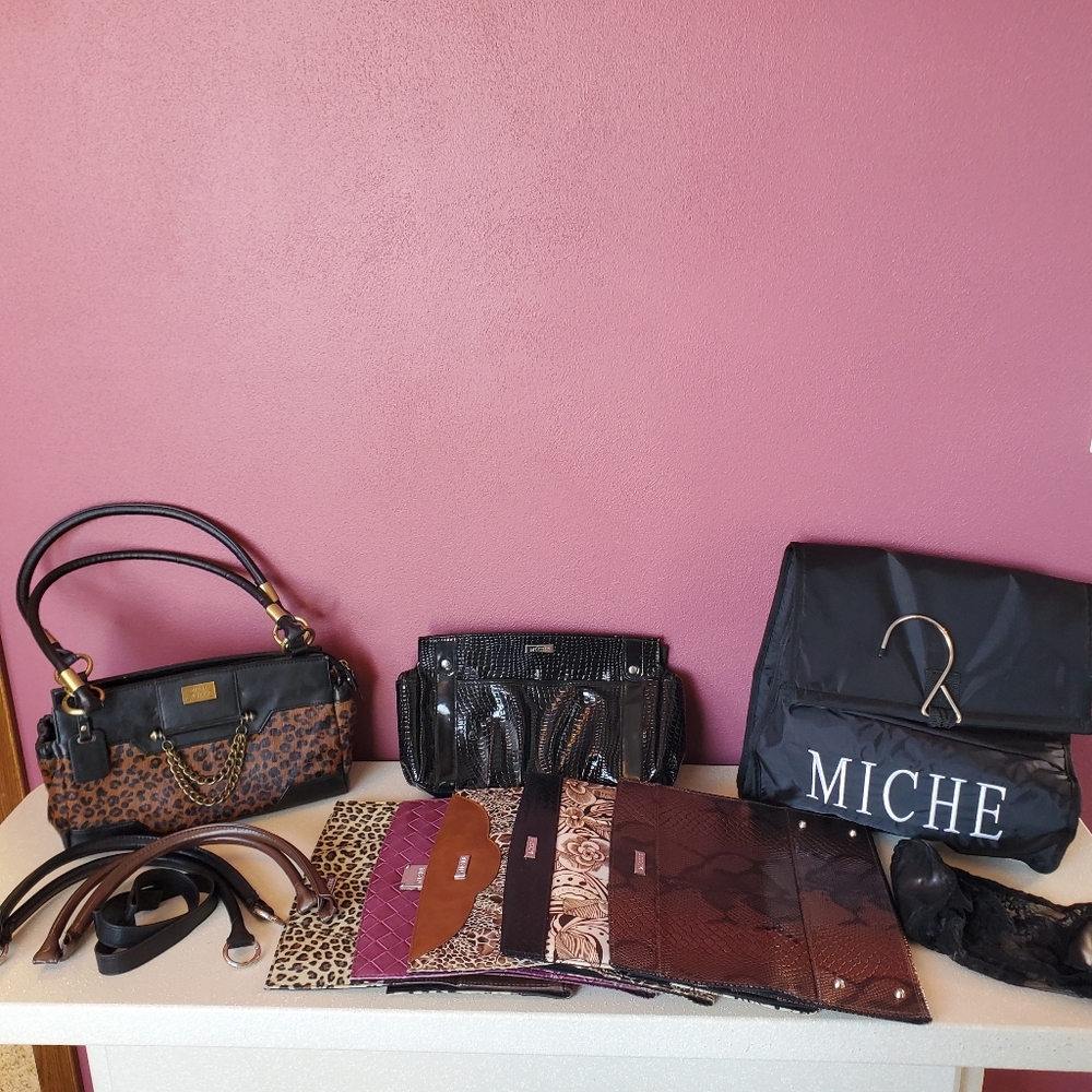 Miche purse and accessories bundle